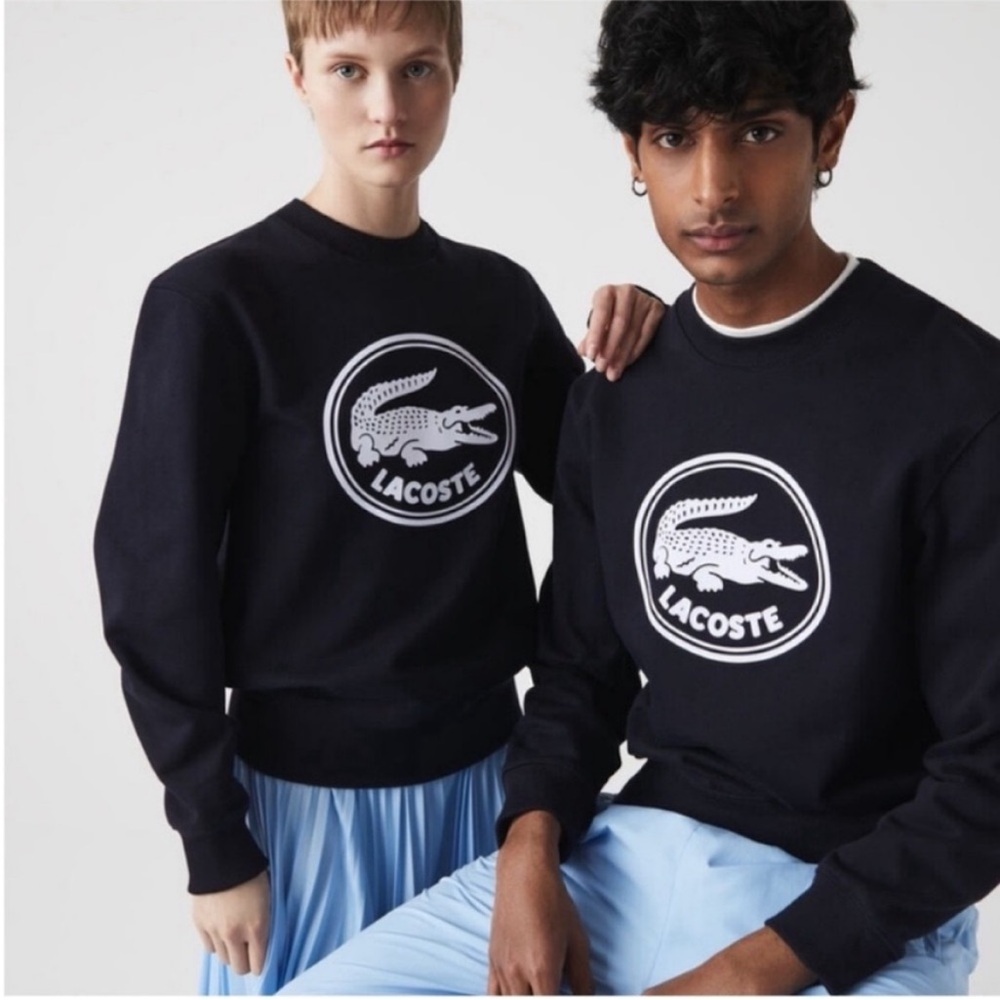 🇺🇸FIRM PRICE🇺🇸 Lacoste Navy Crewneck Sweater